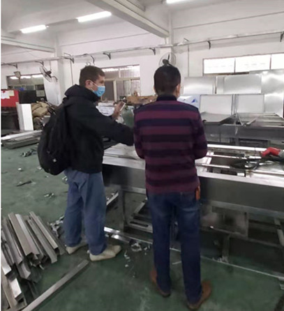 歡迎俄羅斯客商來我公司參觀考察!